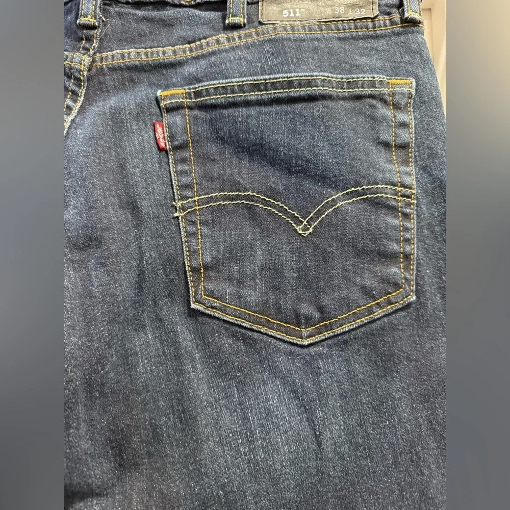 Levi's 511 Blue Jeans W 38 L 32